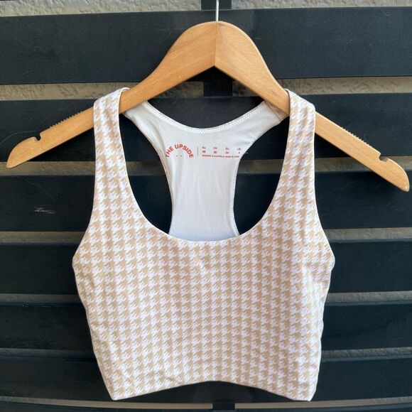 The Upside Houndstooth Margot Crop Top | Size 4 - Picture 3 of 9
